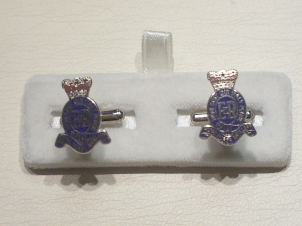 Royal Horse Artillery enamelled cufflinks - Click Image to Close